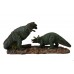 Triceratops & T-rex Desk Ornament
