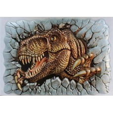 T-rex Roaring Wall Decoration