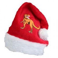 Dinosaur Christmas Hat - Plush